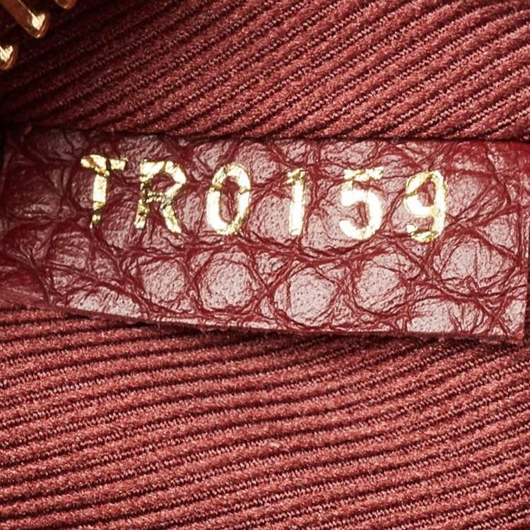 Pre Owned Louis Vuitton Bordeaux Damier Ebene Canvas Bond Street Bag