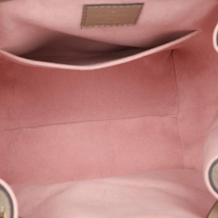 Pre Owned Louis Vuitton Beige Monogram Empriente Leather Montsouris PM Backpack