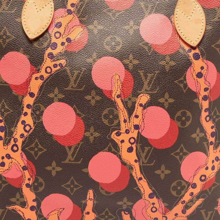Pre Owned Louis Vuitton Grenade Monogram Canvas Ramages Neverfull MM Bag