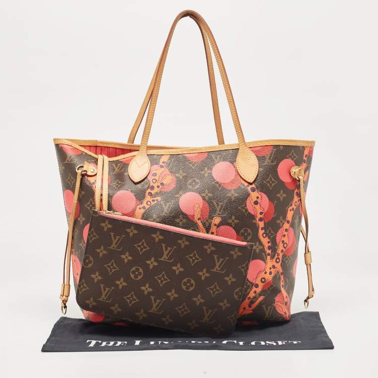 Pre Owned Louis Vuitton Grenade Monogram Canvas Ramages Neverfull MM Bag