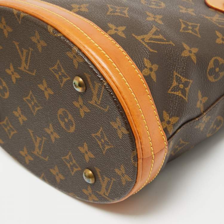 Pre Owned Louis Vuitton Monogram Canvas Bucket PM Bag
