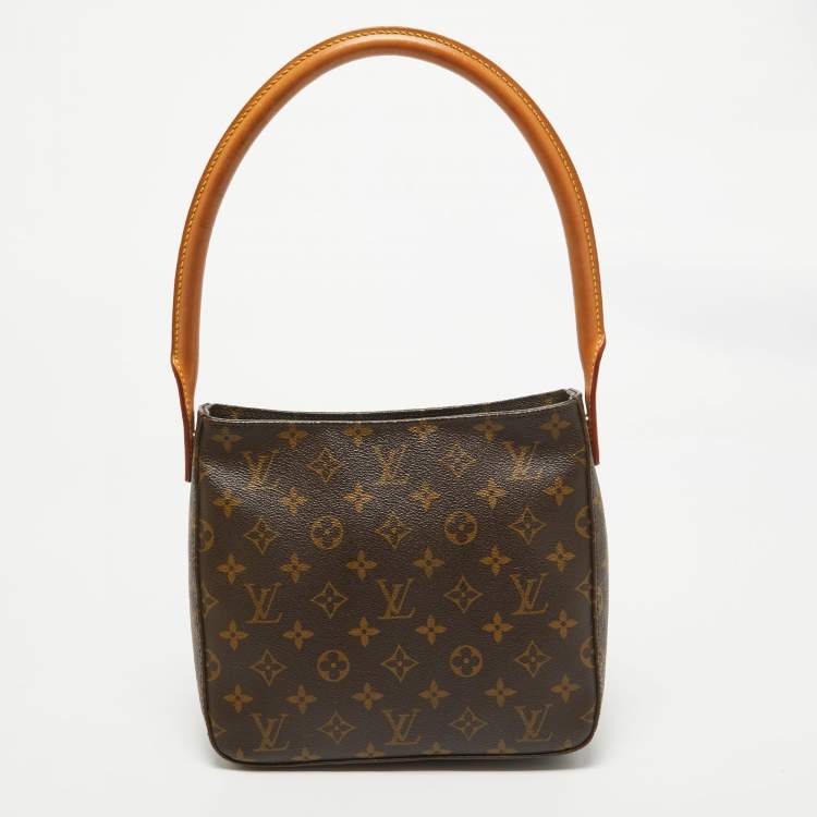 Pre Owned Louis Vuitton Monogram Canvas Looping MM Bag