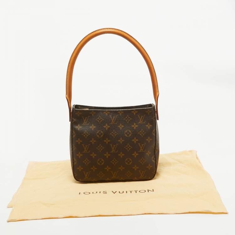 Pre Owned Louis Vuitton Monogram Canvas Looping MM Bag