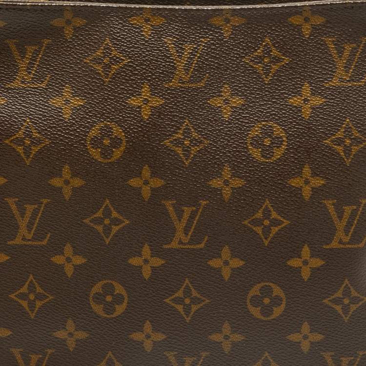 Pre Owned Louis Vuitton Monogram Canvas Looping MM Bag