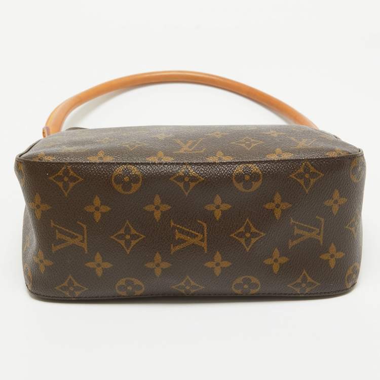 Pre Owned Louis Vuitton Monogram Canvas Looping MM Bag