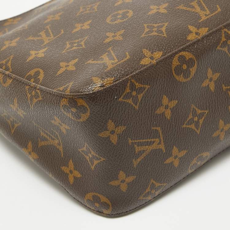 Pre Owned Louis Vuitton Monogram Canvas Looping MM Bag