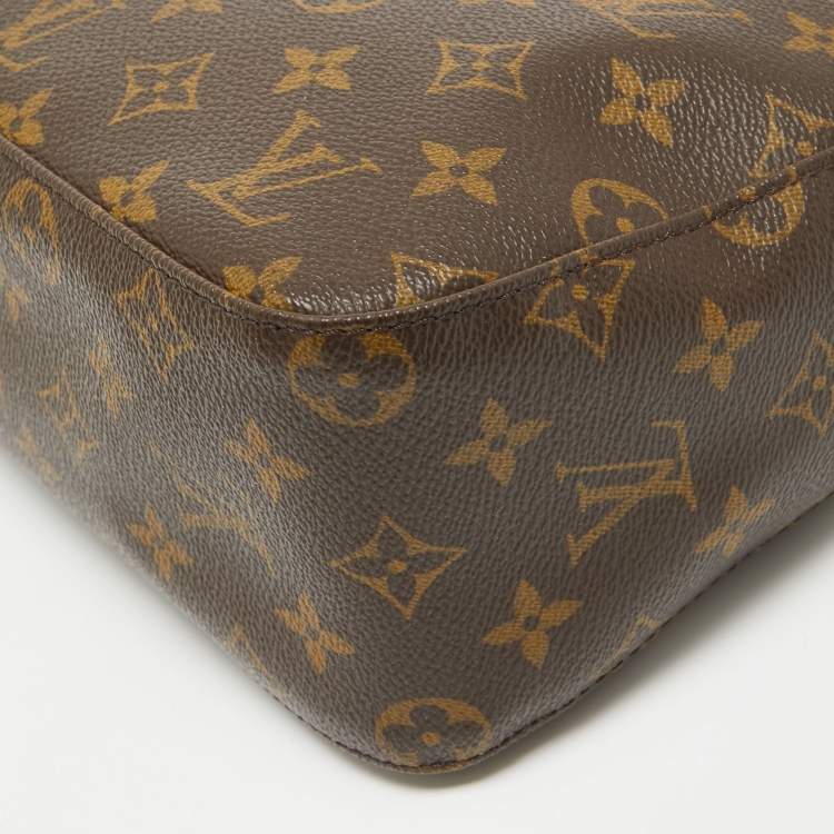Pre Owned Louis Vuitton Monogram Canvas Looping MM Bag