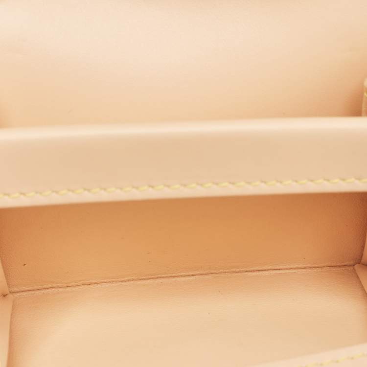 Pre Owned Louis Vuitton White Monogram Multicolore Canvas Porte-Monnaie Plat Coin Purse