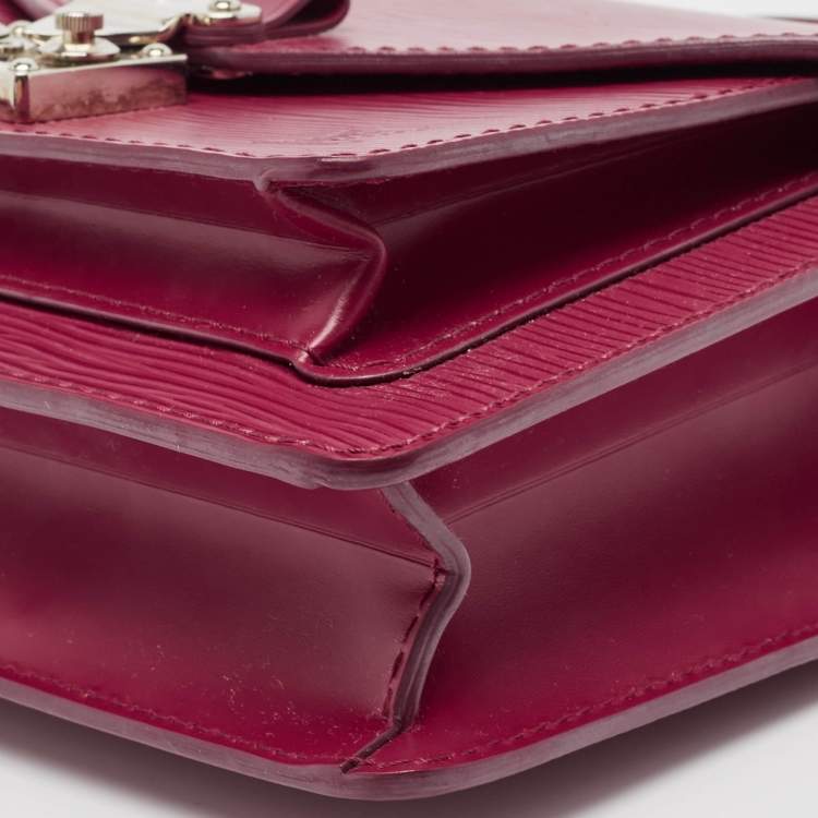 مملوكة مسبقًا Louis Vuitton Fuchsia Epi Leather Monceau BB Bag