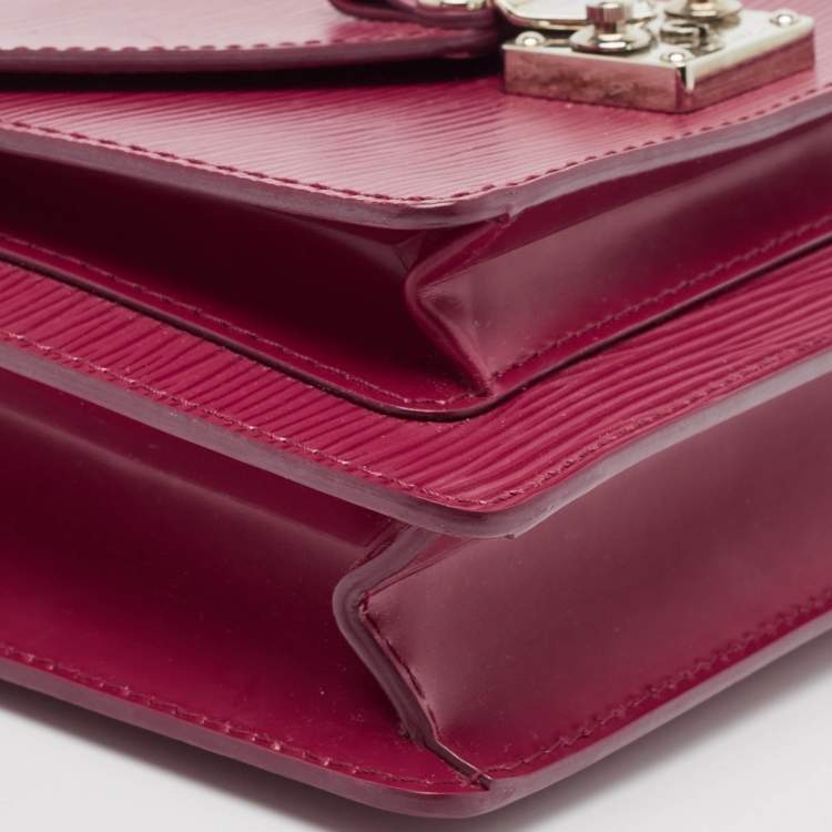 مملوكة مسبقًا Louis Vuitton Fuchsia Epi Leather Monceau BB Bag