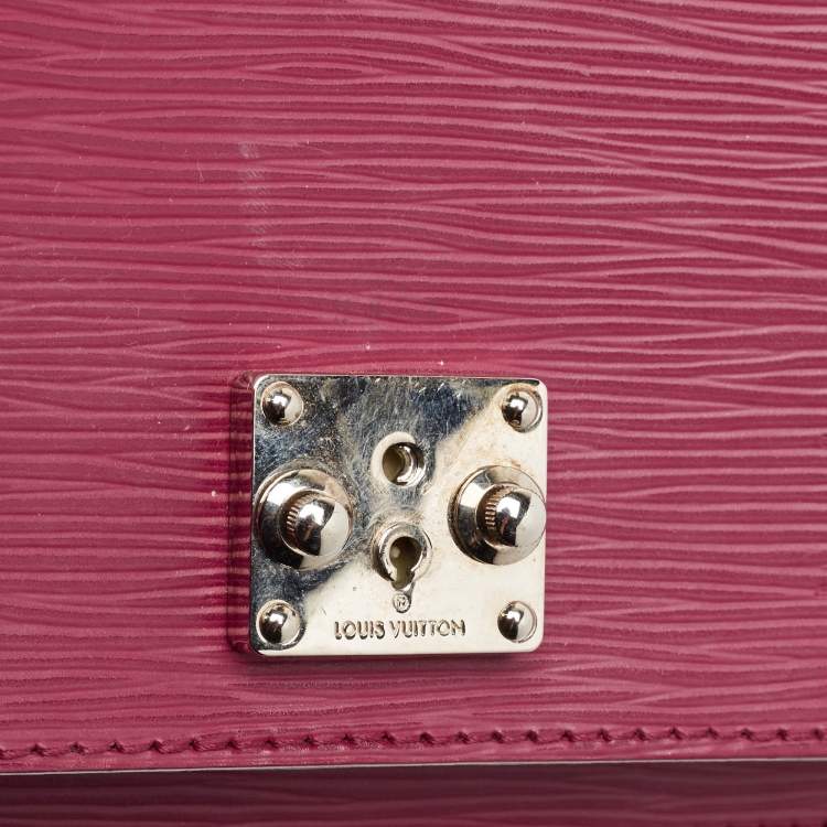 مملوكة مسبقًا Louis Vuitton Fuchsia Epi Leather Monceau BB Bag