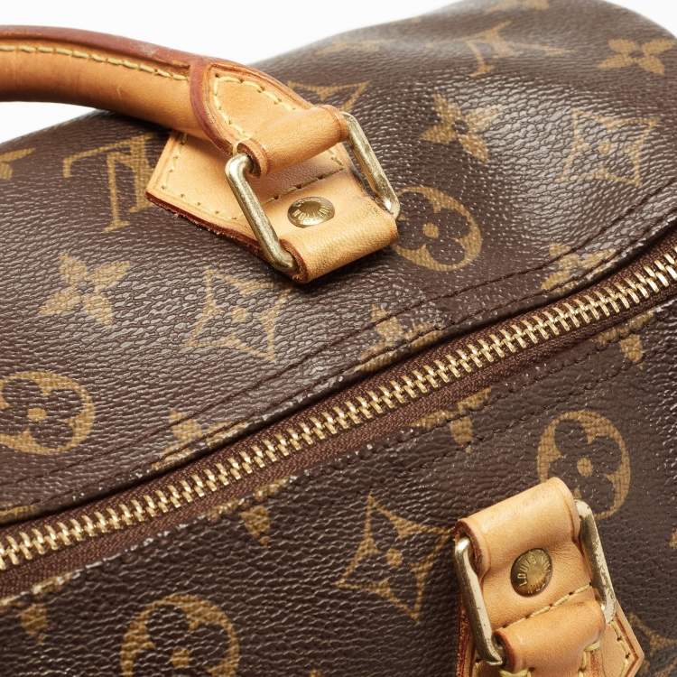 Pre Owned Louis Vuitton Monogram Canvas Speedy 30 Bag