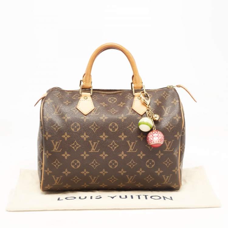 Pre Owned Louis Vuitton Monogram Canvas Speedy 30 Bag