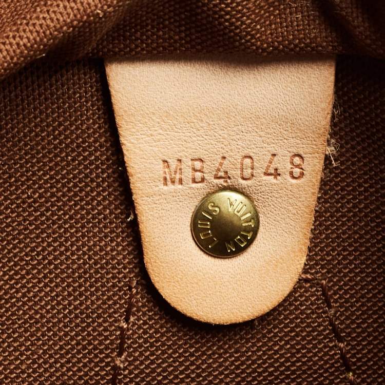 Pre Owned Louis Vuitton Monogram Canvas Speedy 30 Bag