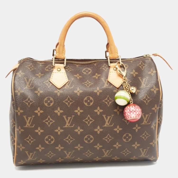 Pre Owned Louis Vuitton Monogram Canvas Speedy 30 Bag