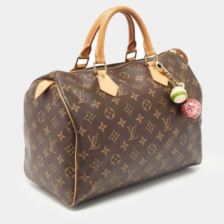 Pre Owned Louis Vuitton Monogram Canvas Speedy 30 Bag