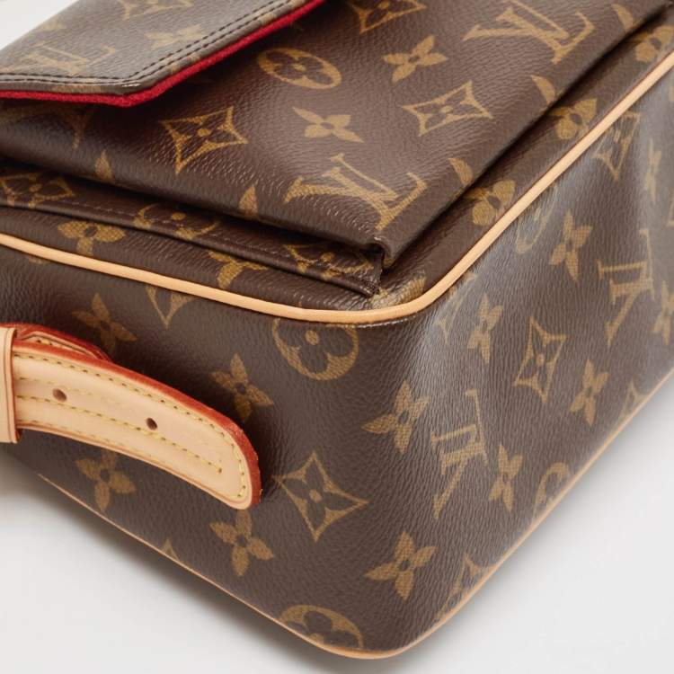 Pre Owned Louis Vuitton Monogram Canvas Viva Cite MM Bag