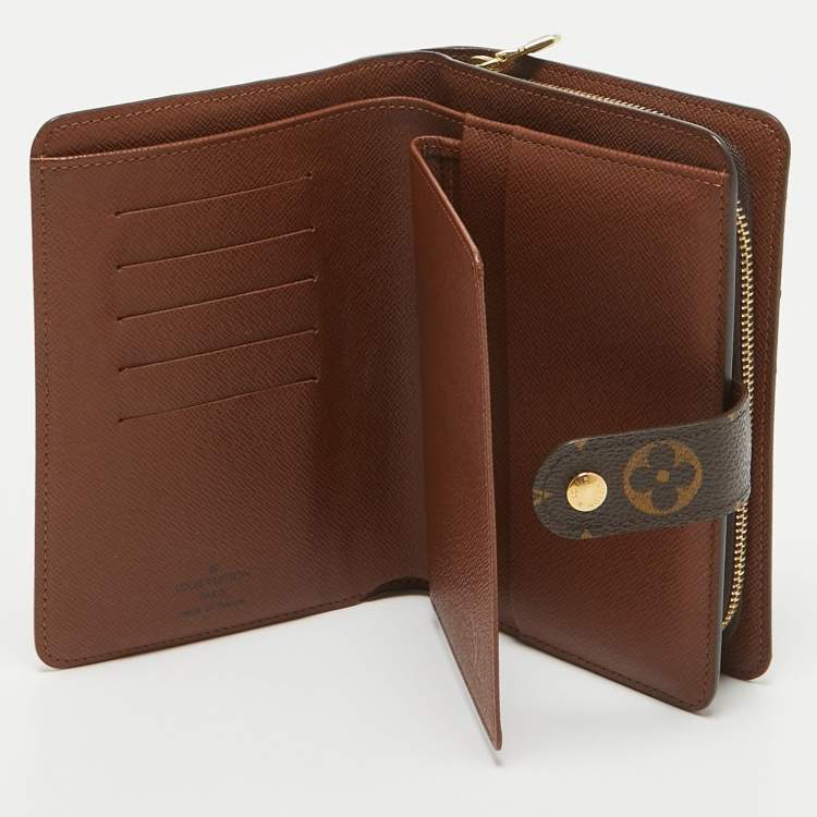 مملوكة مسبقًا Louis Vuitton Monogram Canvas Porte Papier Zippe Wallet