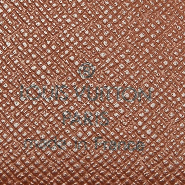 مملوكة مسبقًا Louis Vuitton Monogram Canvas Porte Papier Zippe Wallet