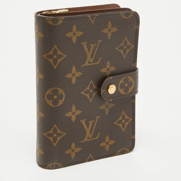 مملوكة مسبقًا Louis Vuitton Monogram Canvas Porte Papier Zippe Wallet