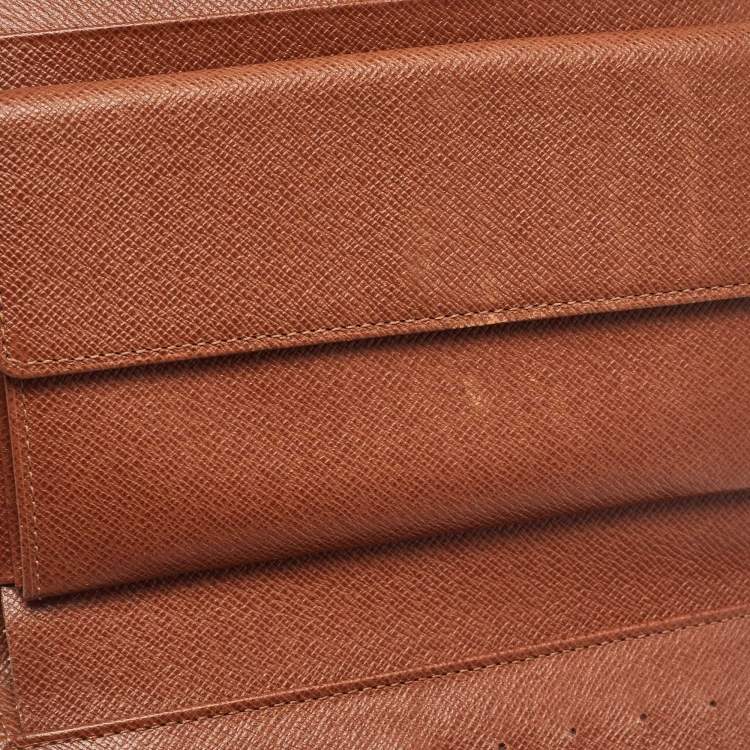 Pre Owned Louis Vuitton Monogram Canvas Porte Tresor Etui Papier Wallet