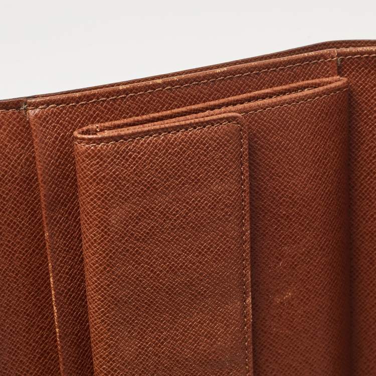 Pre Owned Louis Vuitton Monogram Canvas Porte Tresor Etui Papier Wallet