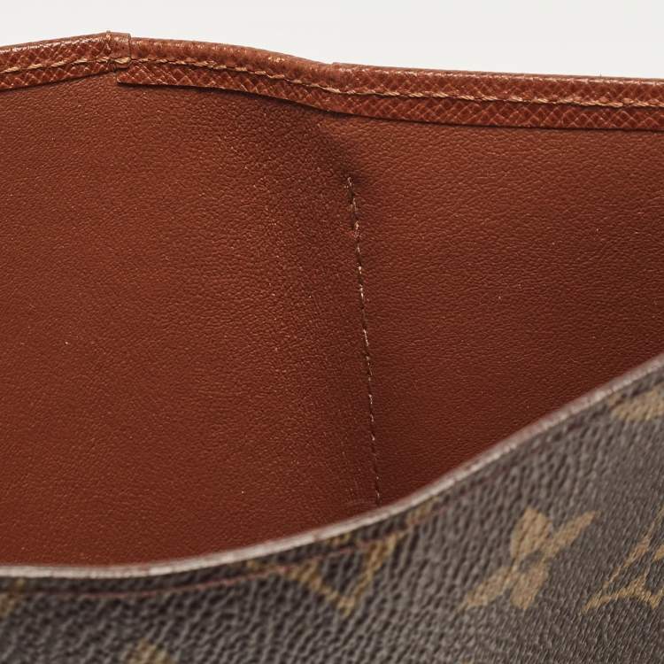 Pre Owned Louis Vuitton Monogram Canvas Porte Tresor Etui Papier Wallet
