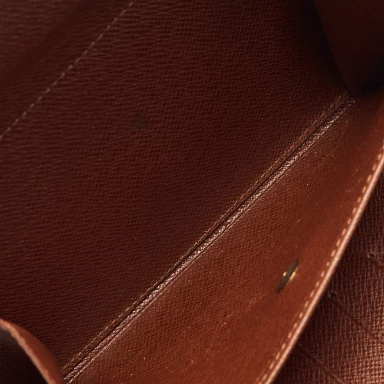 Pre Owned Louis Vuitton Monogram Canvas Porte Tresor Etui Papier Wallet