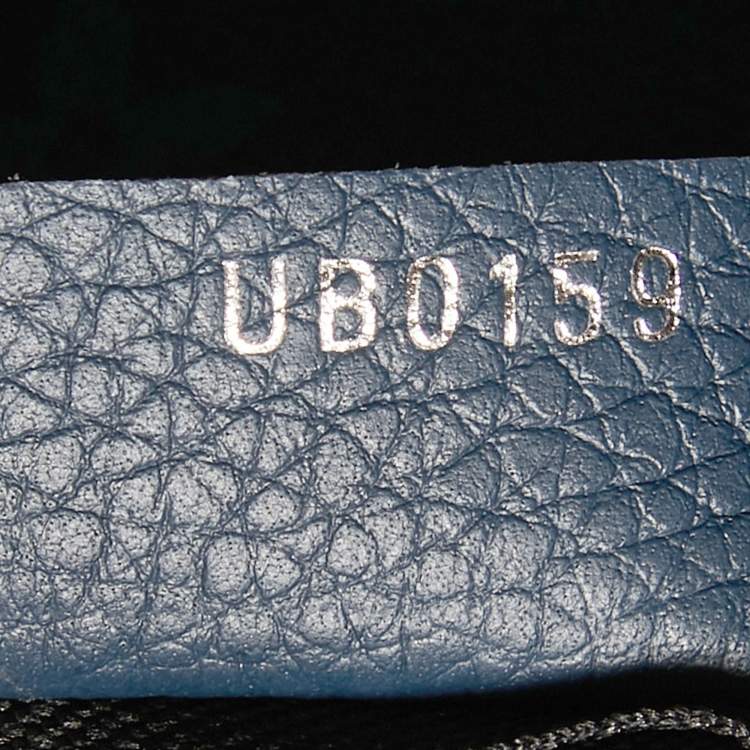 مملوكة مسبقًا Louis Vuitton Marine Taurillon Leather Cabas Voyage Bag