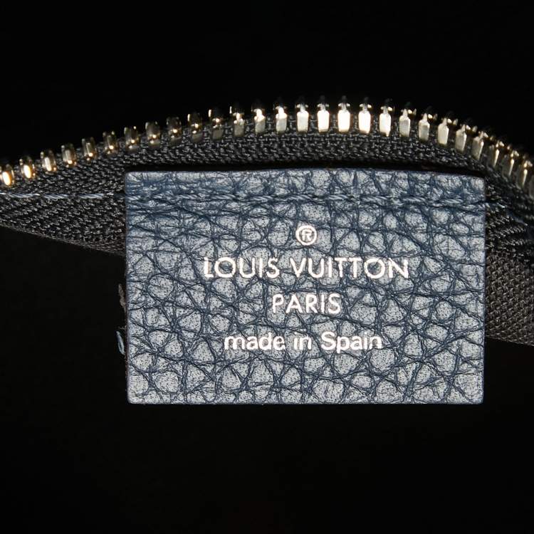 مملوكة مسبقً�ا Louis Vuitton Marine Taurillon Leather Cabas Voyage Bag