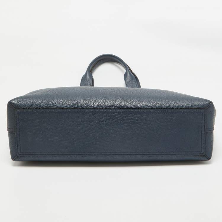 مملوكة مسبقًا Louis Vuitton Marine Taurillon Leather Cabas Voyage Bag