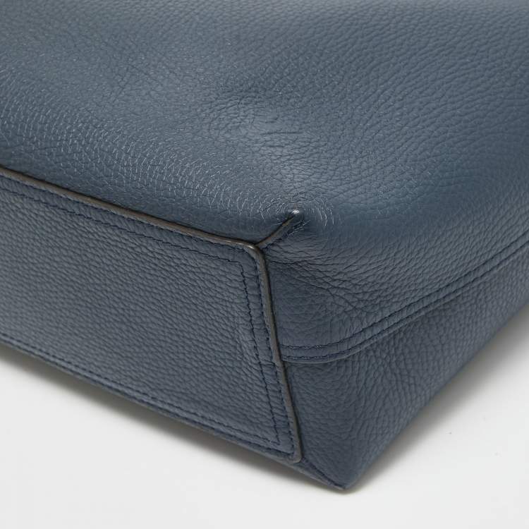 مملوكة مسبقًا Louis Vuitton Marine Taurillon Leather Cabas Voyage Bag
