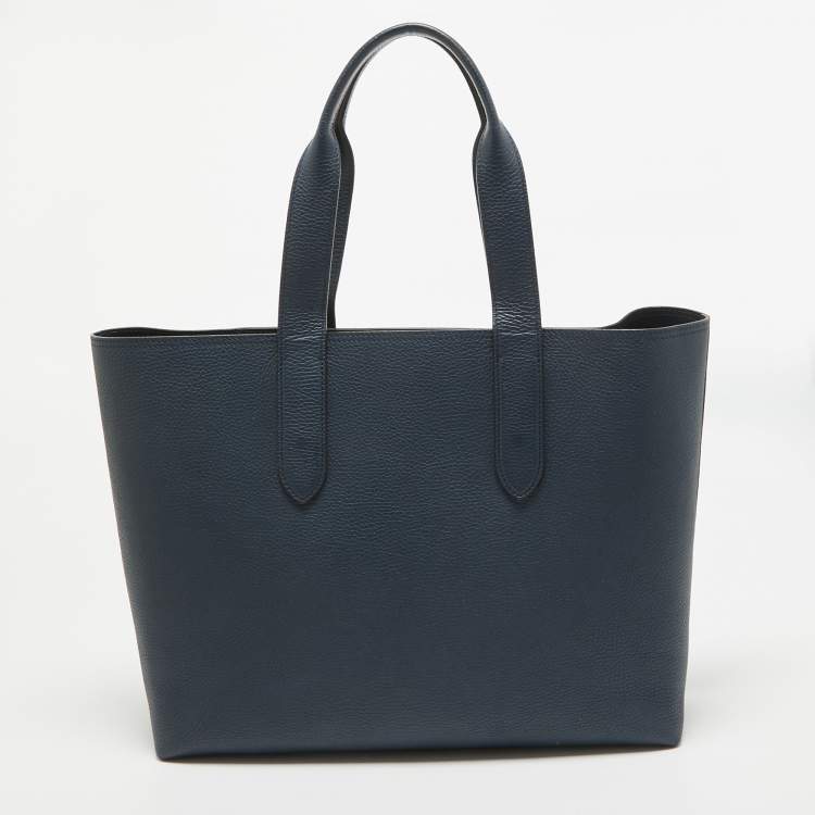مملوكة مسبقًا Louis Vuitton Marine Taurillon Leather Cabas Voyage Bag