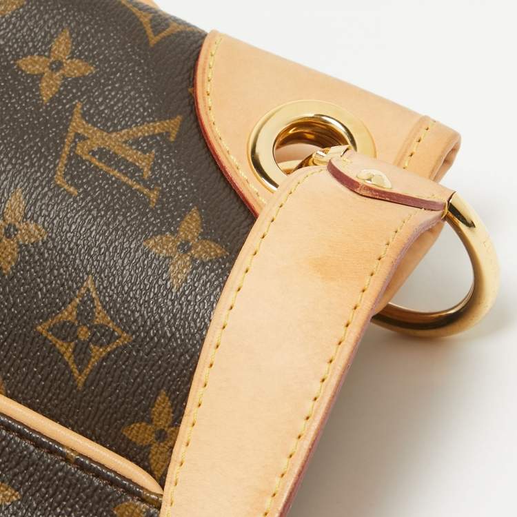 Pre Owned Louis Vuitton Monogram Canvas Galliera PM Bag