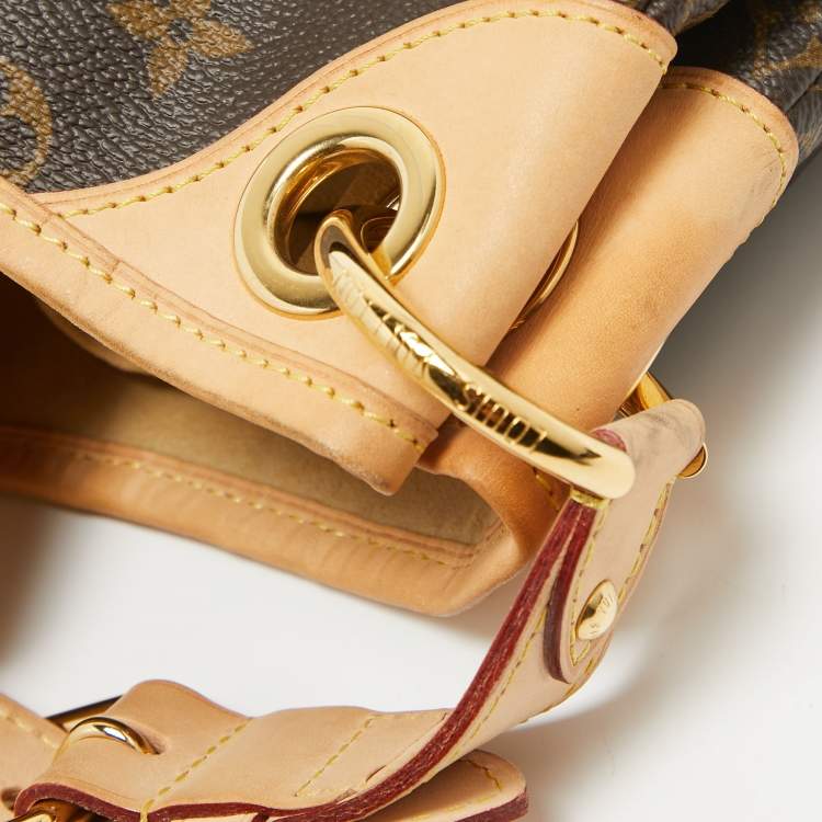 Pre Owned Louis Vuitton Monogram Canvas Galliera PM Bag