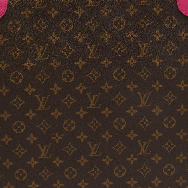 Pre Owned Louis Vuitton Fuchsia Monogram Canvas Horizon 55 Suitcase