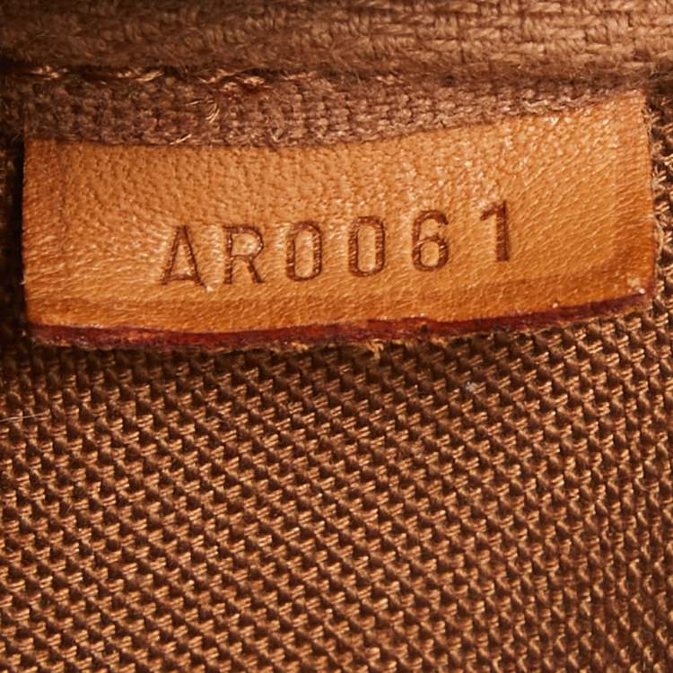 Pre Owned Louis Vuitton Khaki Stephen Sprouse Graffiti Monogram Canvas Pochette Accessoires