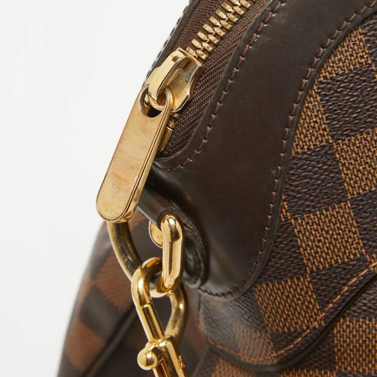 Pre Owned Louis Vuitton Damier Ebene Canvas Trevi GM Bag