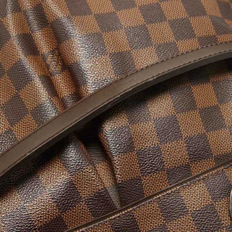 Pre Owned Louis Vuitton Damier Ebene Canvas Trevi GM Bag