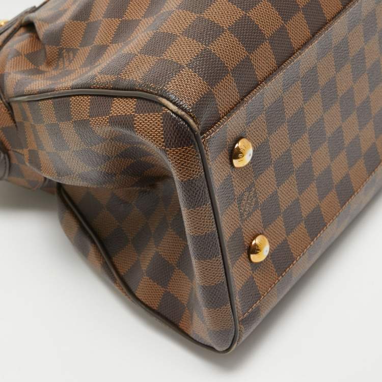 Pre Owned Louis Vuitton Damier Ebene Canvas Trevi GM Bag