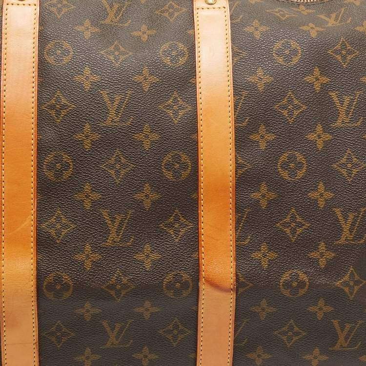 Pre Owned Louis Vuitton Monogram Canvas Keepall 55 Bag