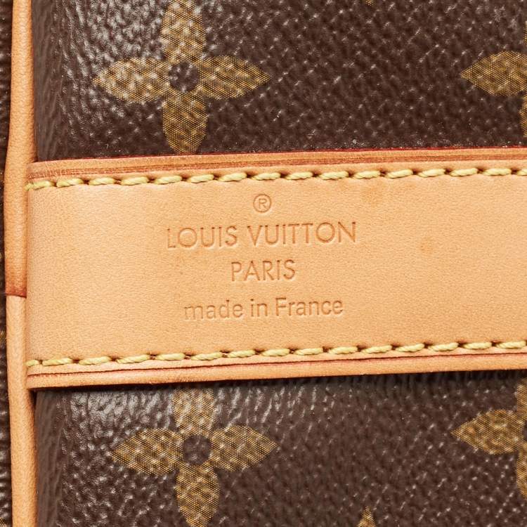 Pre Owned Louis Vuitton Monogram Canvas Keepall Bandouliere 55 Bag