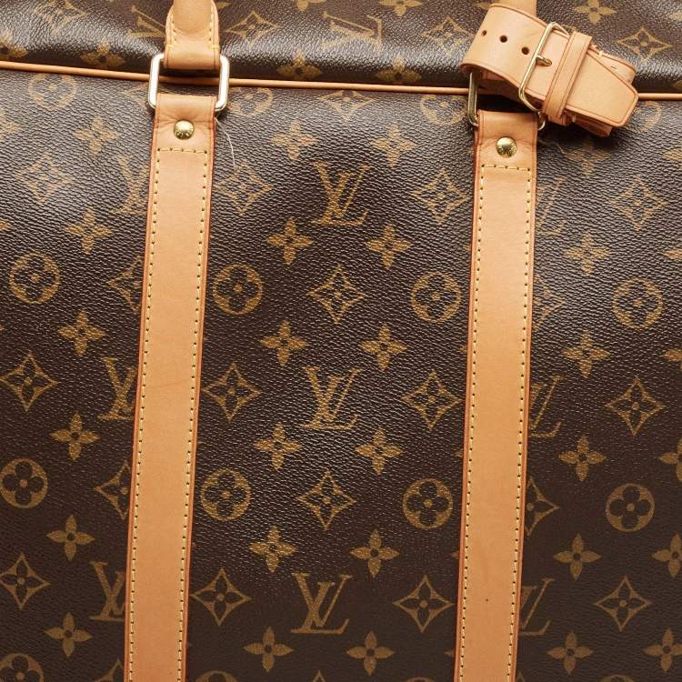 Pre Owned Louis Vuitton Monogram Canvas Sirius Soft 55 Suitcase
