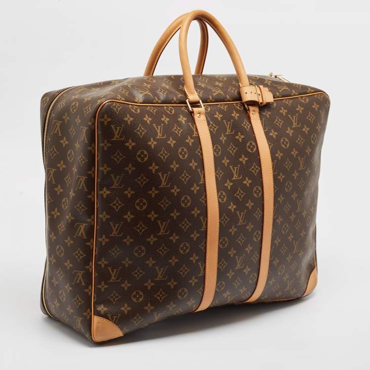 Pre Owned Louis Vuitton Monogram Canvas Sirius Soft 55 Suitcase