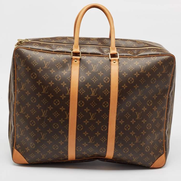Pre Owned Louis Vuitton Monogram Canvas Sirius Soft 55 Suitcase