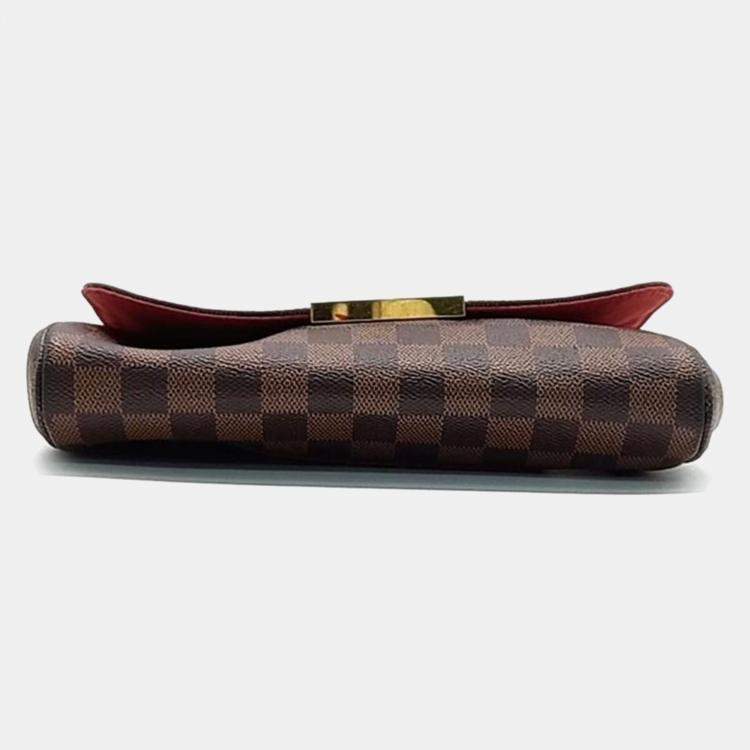 Pre Owned Louis Vuitton Damier Favorite MM Bag