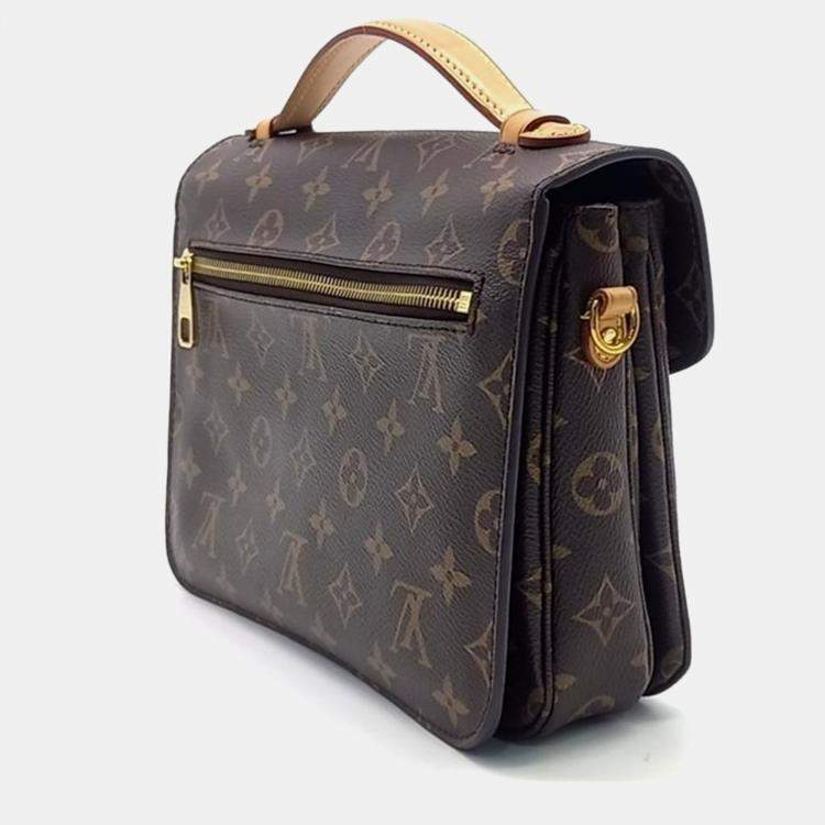 Pre Owned Louis Vuitton Monogram Pochette Metis bag