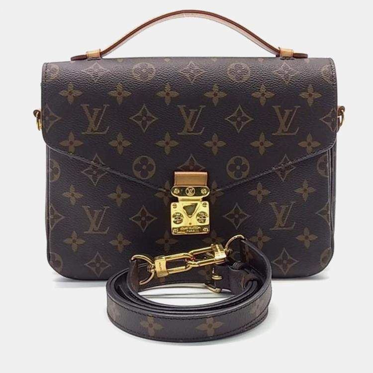 Pre Owned Louis Vuitton Monogram Pochette Metis bag