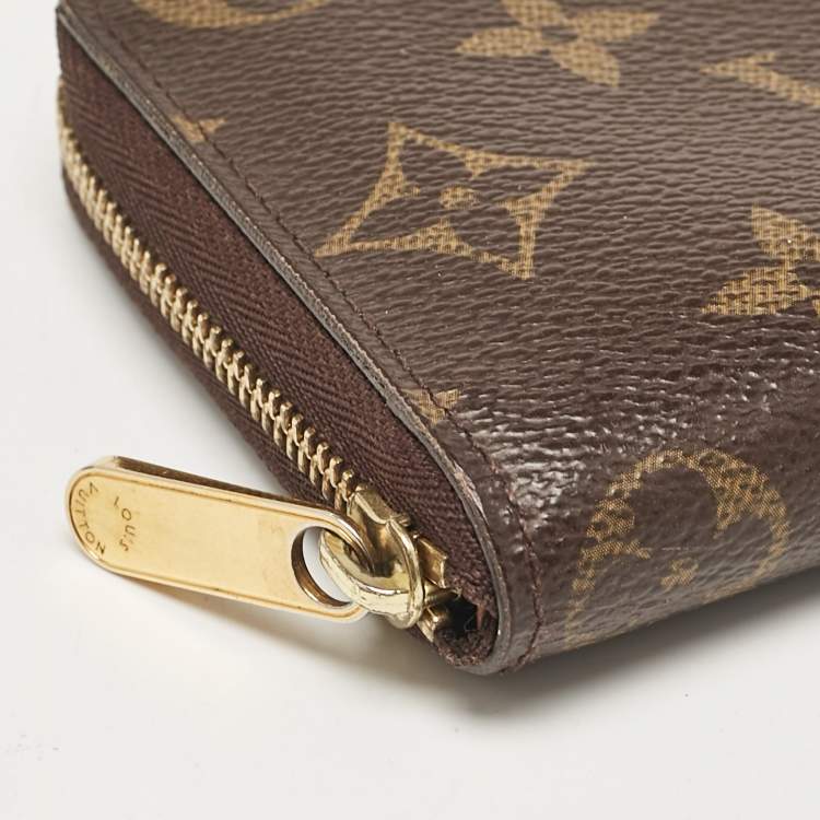Pre Owned Louis Vuitton Monogram Canvas Zippy Coin Purse
