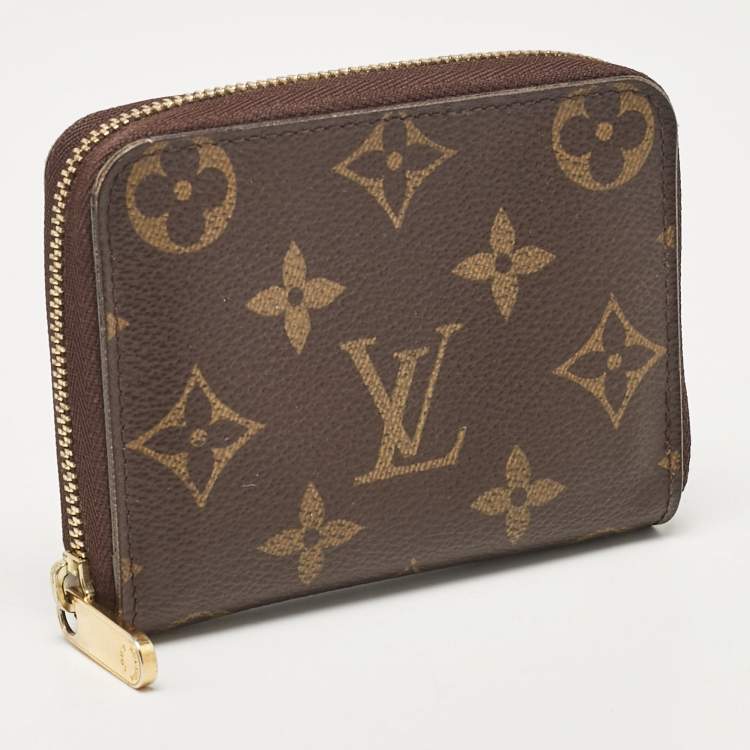 Pre Owned Louis Vuitton Monogram Canvas Zippy Coin Purse